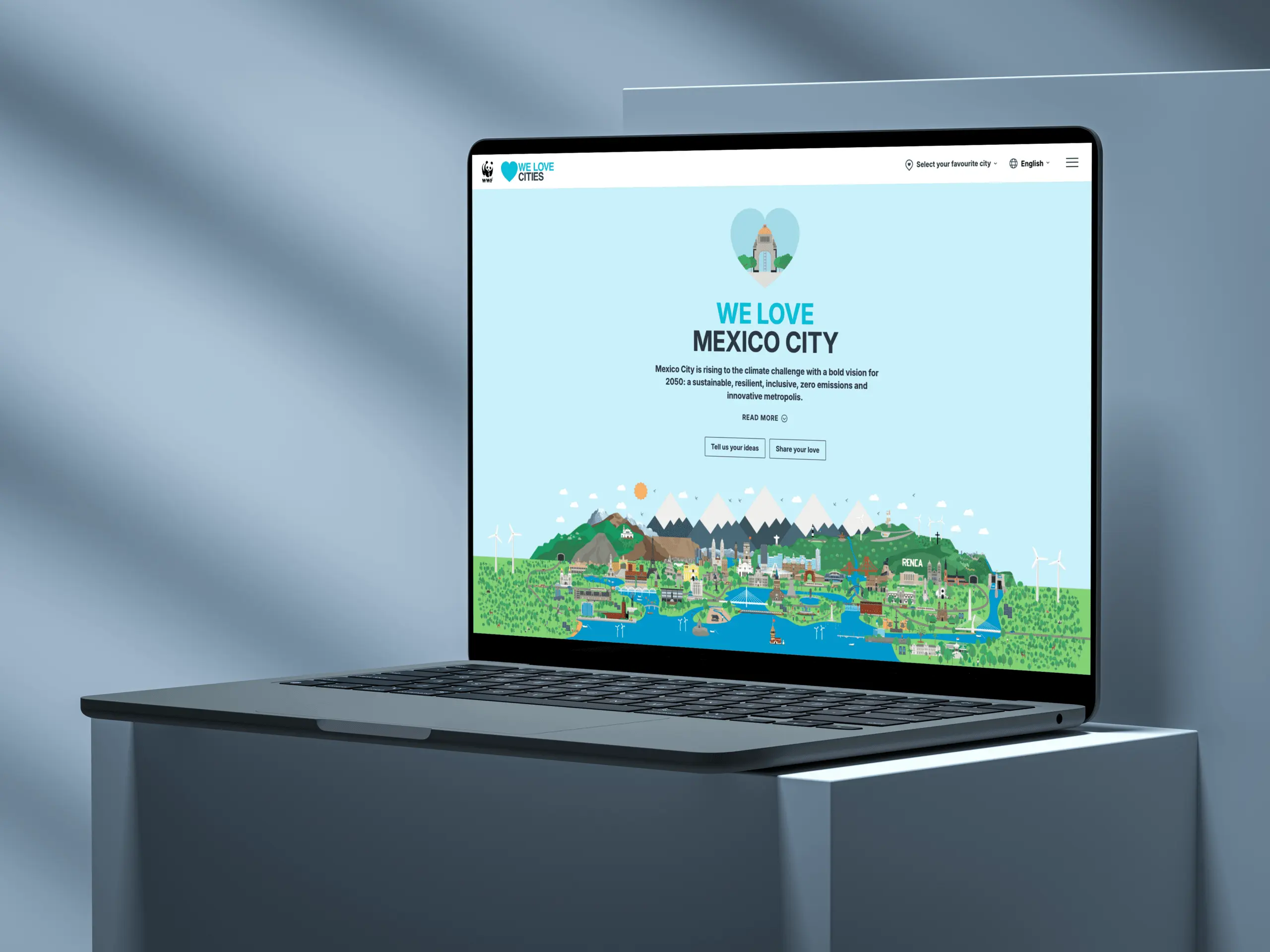 WWF case · brand platform